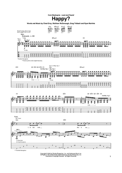 mudvayne ＬＤ50 ギター譜面 Amazon | L.d. 50: Muduayne (Guitar Recorded Version Tab