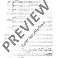 Organ Concerto No. 4 F Major - Score