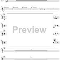 Le carnaval des animaux - Flute/Piccolo