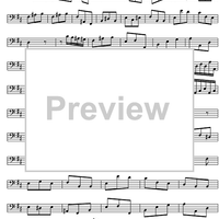 Sonata No. 3 b minor From Halle HWV 367b - Bass