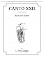 Canto XXII - for Solo Euphonium