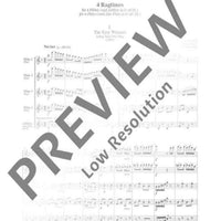4 Ragtimes - Score and Parts