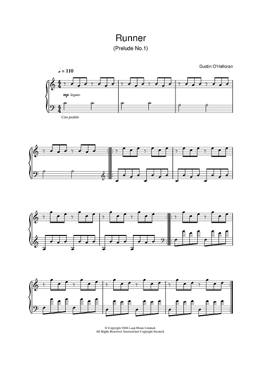 Runner (Prelude No.1) (from the Flora ad)