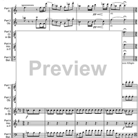 Birthday Variations Beethoven - Score