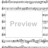 Suite from Le Chapeau de Paille - Trumpet in C