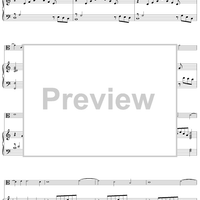 Viola da Gamba Sonata - Piano Score