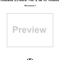 Sonata Eroica No. 2 in G Minor, Op. 50, Movement 3