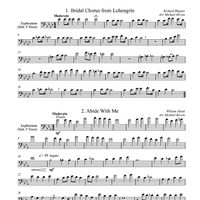 Wedding Album for Brass Quartet - Euphonium BC (Opt. Horn)