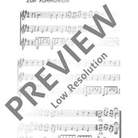 Die Kleine Messe - Score (also Performing Score)