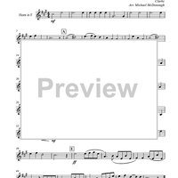 Trumpet Voluntary - Horn in F