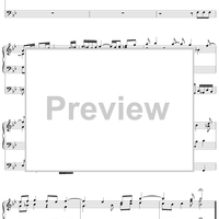 Das Jesulein soll doch mein Trost, fughetta, from "Kirnberger's Collection", BWV702