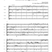 Canzona Bergamasca - Score