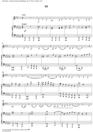 Piano Score - Movement 3 - Piano Score