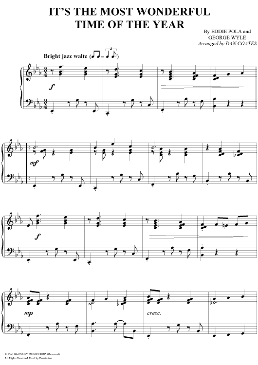 It's the Most Wonderful Time of the Year