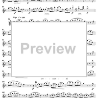 Sonata 5 for flute and piano, (flute)