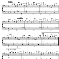 Pièces de clavecin  6th ordre, Les Baricades Mistérieuses