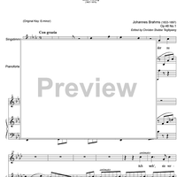 Der Gang zum Liebchen Op.48 No. 1