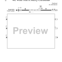 We Wish You a Merry Christmas - Percussion 2