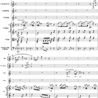 La Finta Giardiniera, Act 3, No. 27 "Du mich fliehen?" (Recitative/Duet) - Full Score