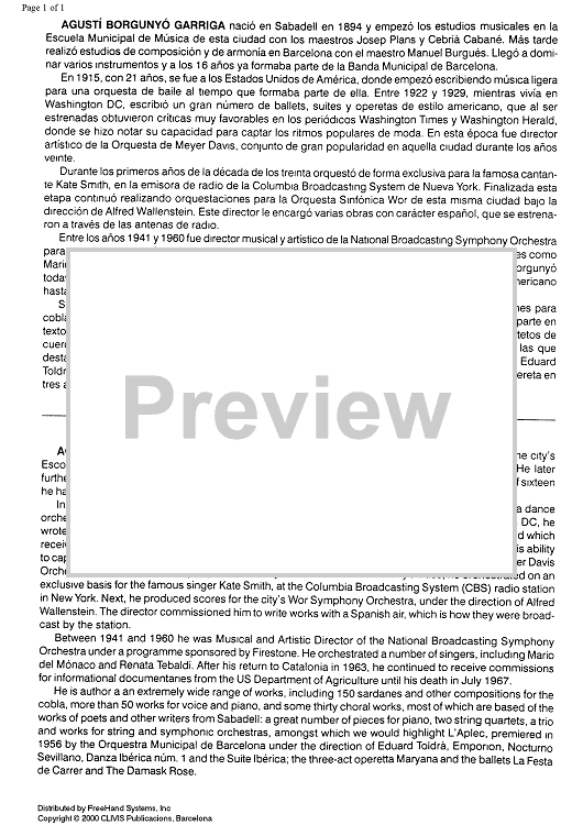 String quartet No. 2 - Preface