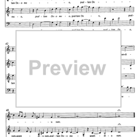 Cantabo Domino - Score