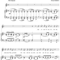 Winterreise (Song Cycle), Op.89, No. 21 - Das Wirtshaus, D911 - No. 21 from "Winterreise"  Op.89