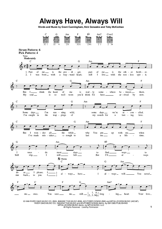 Always Have, Always Will