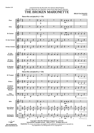 The Broken Marionette - Score