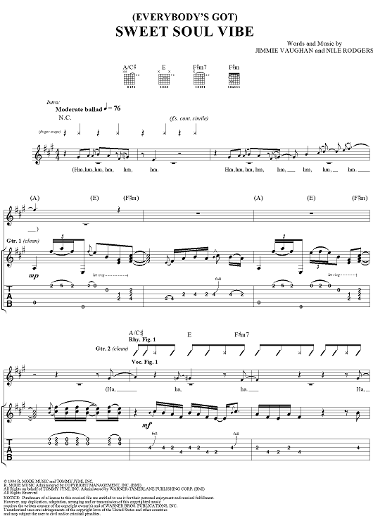 (Everybody's Got) Sweet Soul Vibe