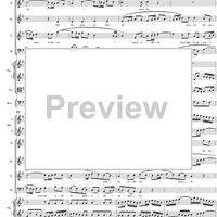 Mass No. 4 in G Major (BWV236) - Full Score