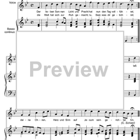 Der lieben Sonne Licht und Pracht