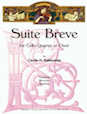 Suite Breve for Cello Quartet or Choir - Cello 4