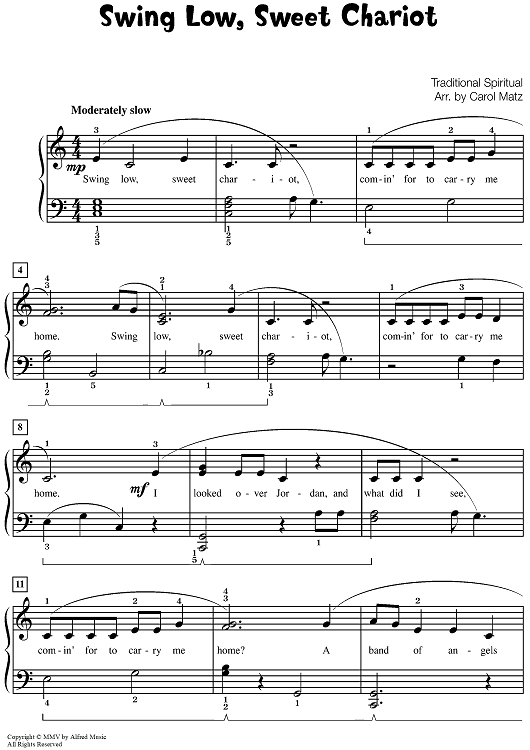 Swing Low, Sweet Chariot