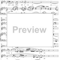 "Wenn Sorgen auf mich dringen", Duet, No. 5 from Cantata No. 3: "Ach Gott, wie manches Herzeleid" - Piano Score