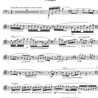 Sonata d minor - Cello