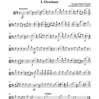 The Royal Fireworks Music - Viola