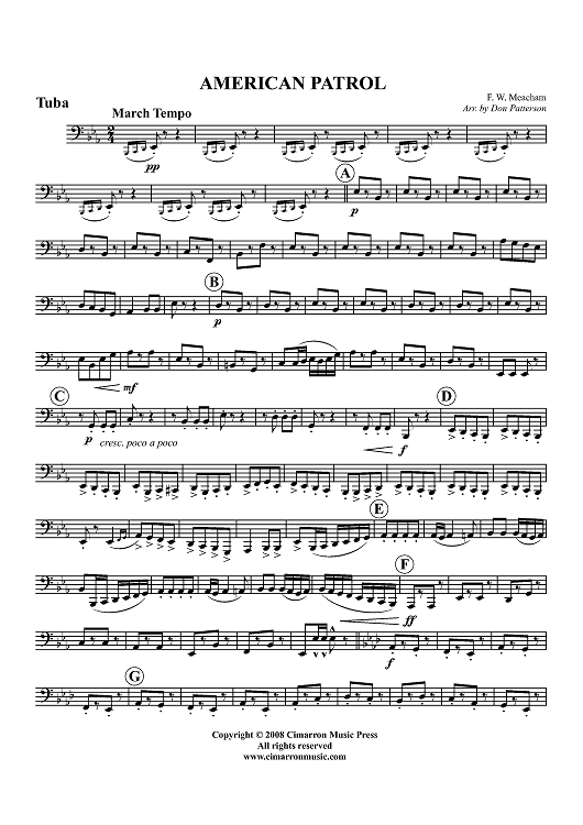 American Patrol - Tuba