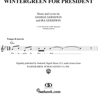 Wintergreen for President