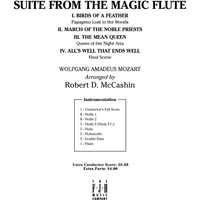 Suite from the Magic Flute - Score