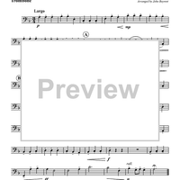 Largo in G from "Xerxes" - Trombone