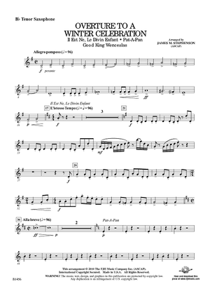 Overture to a Winter Celebration - Bb Tenor Sax