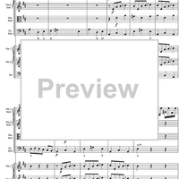 Concerto Grosso Op. 3 No. 1 - Score