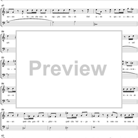 "Colla bocca e non col core", No. 6 from "La Finta Semplice", Act 1, K46a (K51) - Full Score
