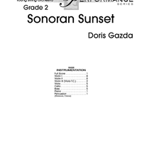 Sonoran Sunset - Score