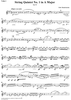 String Quintet No. 1 in A Major, Op. 18 - Violin 2