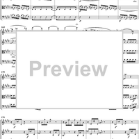 String Quartet No. 11 in E Major, Op. posth. 125, No. 2 - Score