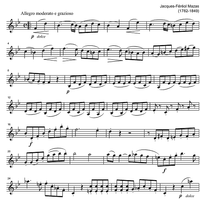 Duo Op.38 No. 6 - Violin 1
