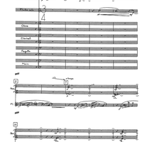 Concerto for flute, wind instruments and percussion - Score