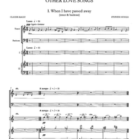 When I Have Passed Away (tenor & baritone)