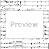 Op. 59, No. 1, Movement 4 - Score